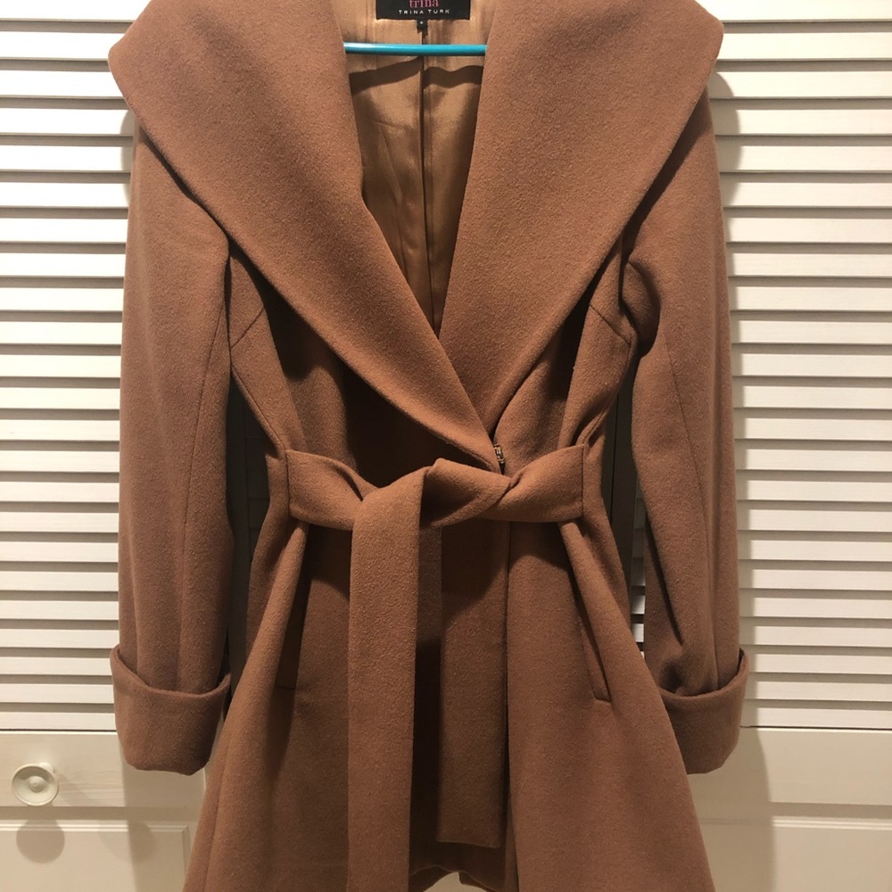 Trina Turk Wrap Coat/Jacket